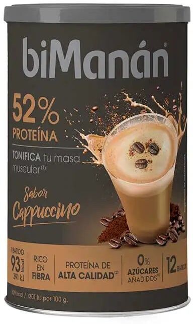 BIMANÁN Pro Batido Cappuccino 360 Gr