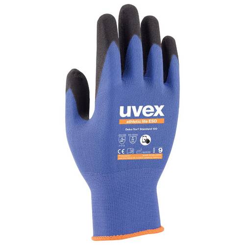 Uvex 6003510 athletic lite ESD Montagehandschuh Größe (Handschuhe): 10 1 Paar