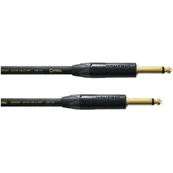 Cordial Instrumentenkabel CSI 9 PP-GOLD 9m NEUTRIK 2 x Klinke 6,3 mm mono - Instrumentenkabel