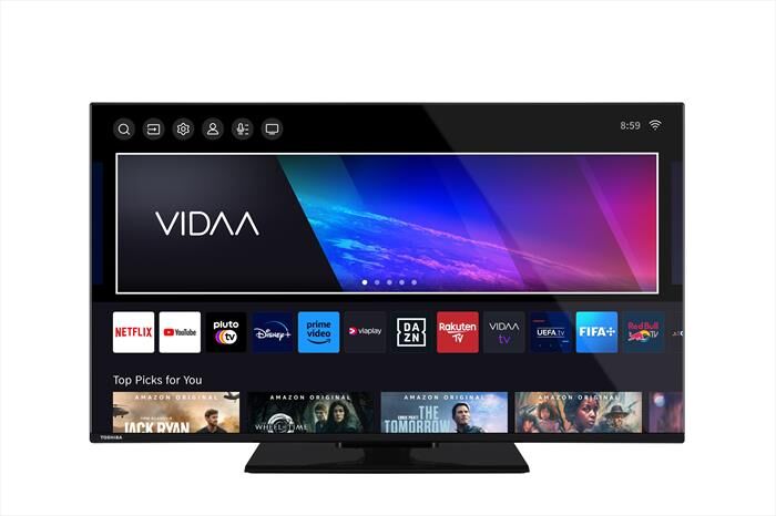 Toshiba Smart Tv Led Uhd 4k 43" 43qv3463da-nero