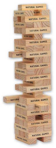 Vedes 0061053379 NG Wackel-Turm mit 60 Spielsteine, FSC