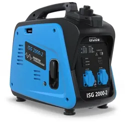 Güde Inverter Stromerzeuger ISG 2000-2 Notstromaggregat - 2000 Watt - 2x230V