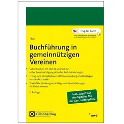 Buchführung in gemeinnützigen Vereinen, Fachbücher von Bernhard Thie