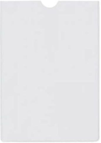 Esselte Porta-cartões em PVC transparente   90Q 93 × 138 mm 100 unidades