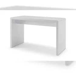 SalesFever Schreibtisch 120x60 cm | MDF | B 120 x T 60 x H 75 cm | Weiß
