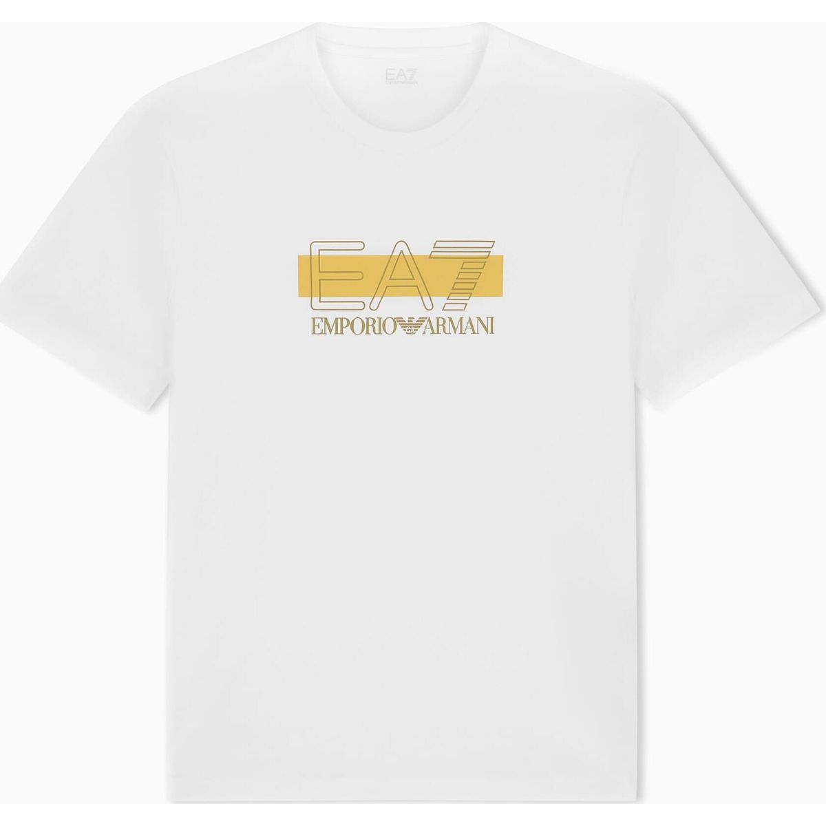 EA7 Train Visibility M Tee SS CO - Train Visibility M Tee SS CO brilliant white (U0002) M 7M002415 AF10375-U0002-M