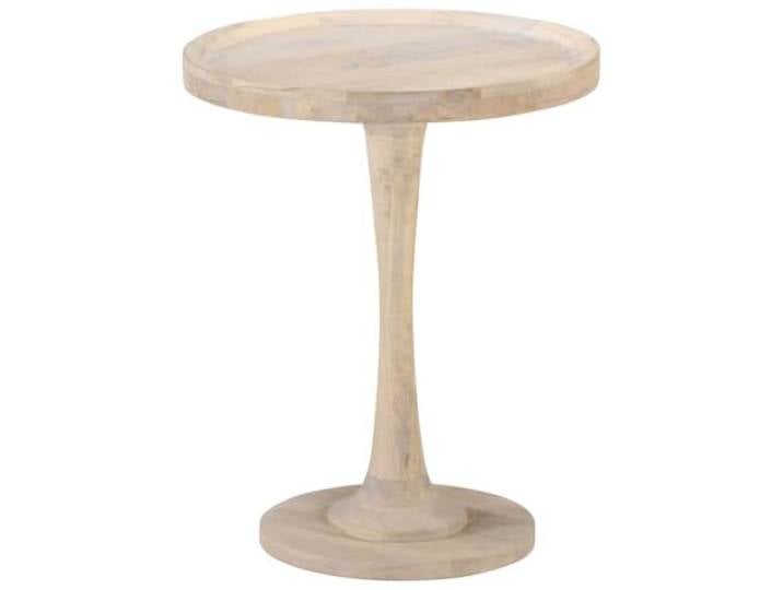 Beistelltisch 60x75 cm aus Mango Massivholz, Couchtisch für Wohnzimmer Massives Mangoholz, handgefertigt, einzigartige Maserung, vielseitig als Beistell- oder Couchtisch nutzbar