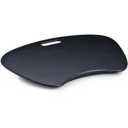 Knietablett INSPECT schwarz (BHT 59x6x40 cm) - schwarz - BHT 59x6x40 cm