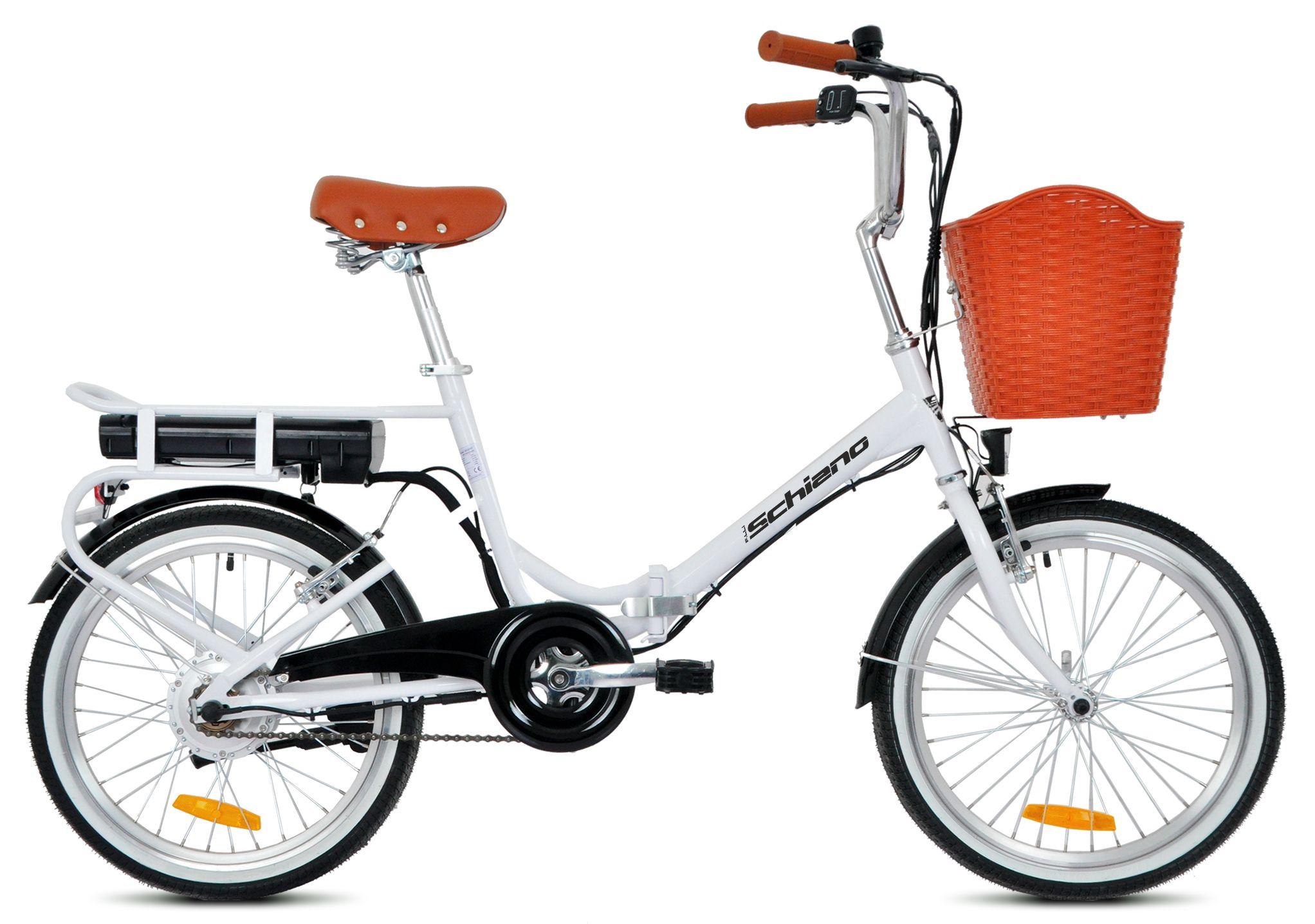Klappbar 20" Stahl 7.8 ah Weiß