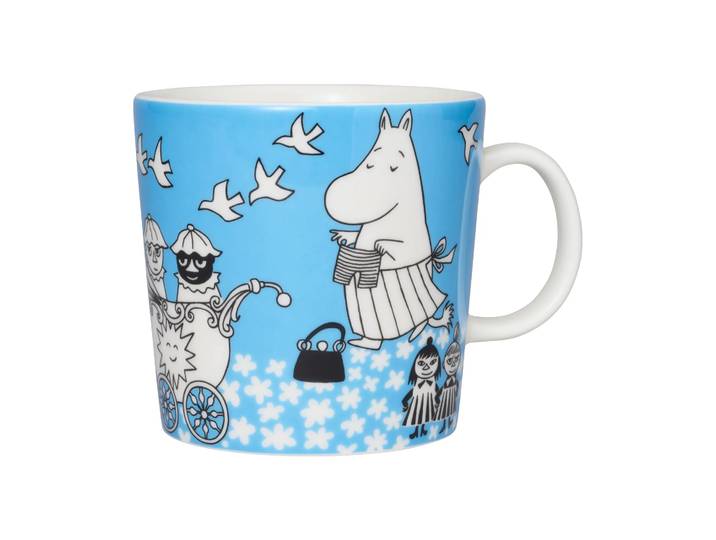 Moomin Arabia Moomin Vrede mok 40 cl. Blauw