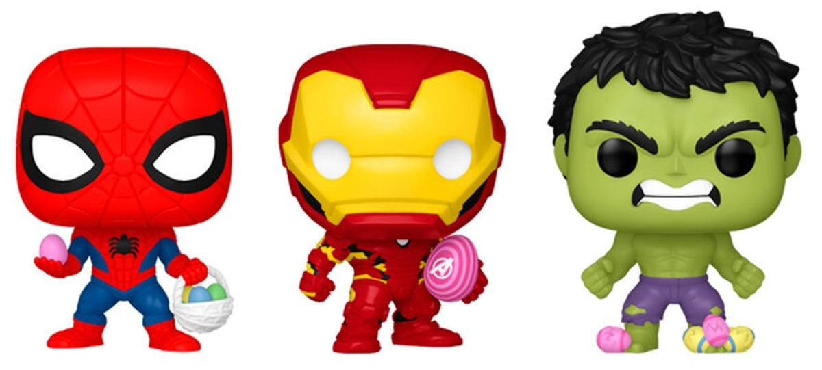 Funko Marvel Pocket POP! Vinyl Figuren 3-delige set Paascollectie 4 cm