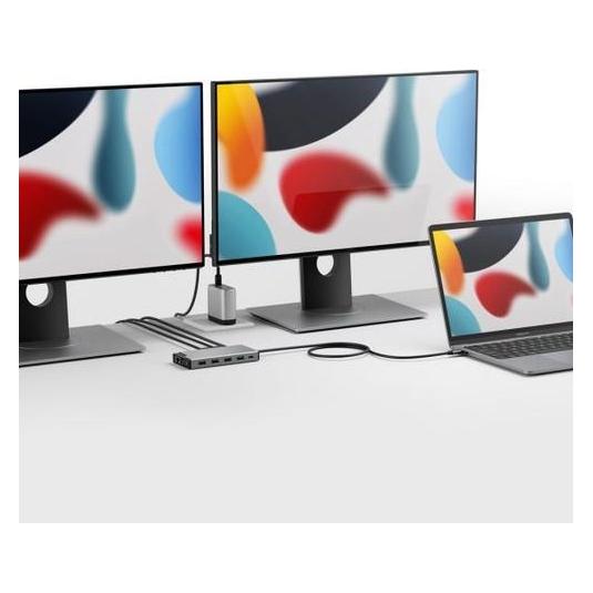 Alogic Dockingstation Universal Triple DV3 (USB-C, 8 Ports) (DUCDDV3)