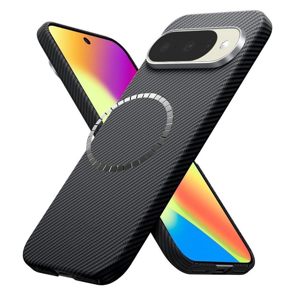 Techsuit - Aramid Fiber MagSafe - Google Pixel 10 / Pixel 10 Pro - Black (Google Pixel 10, Google Pixel 10 Pro) (68081066)