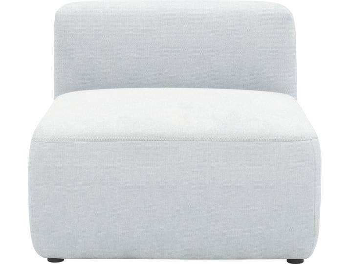 Sofaelement HOME AFFAIRE Utvik , blau (hellblau), B:85cm H:69cm T:108cm, 95% Polyester, 5% Nylon, Polsterelemente, Sofaelement, als Modul oder separat verwendbar