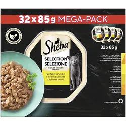 Sheba Multipack Selection in Sauce Geflügel Variation 1x2.72 kg
