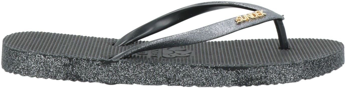 Sundek Sandalias de dedo Mujer Negro 35 Mujer