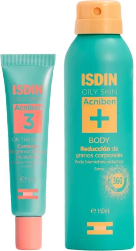 ISDIN Pack Acniben On the Spot Corrector + Body Spray