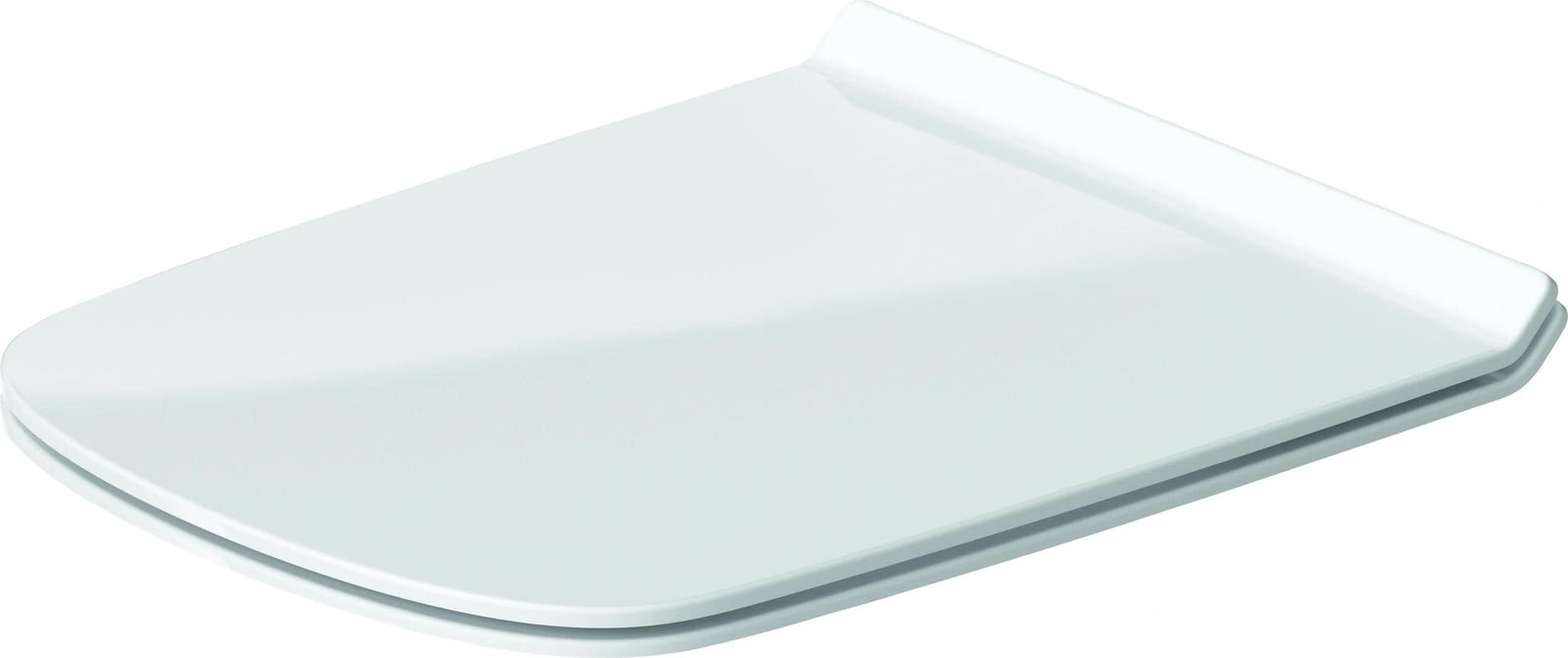 Duravit DURASTYLE toiletbril met softclose, afneembaar, verlengd, wit