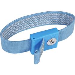 Wolfgang Warmbier 2050.750.3 ESD-Handgelenkband Hellblau Druckknopf 3 mm