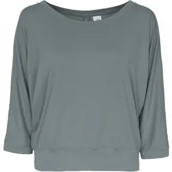 Jaya, Damen, Sportshirt, Frida 3/4 (One Size), Grau