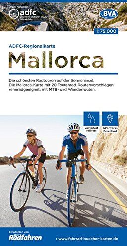 BVA Bielefelder Verlag GmbH & Co. KG - ADFC-Regionalkarte Mallorca, 1:75.000, reiß- und wetterfest, GPS-Tracks Download: Die schönsten Radtouren auf der Sonneninsel. Die Mallorca-Karte mit ... Wanderrouten. (ADFC-Regionalkarte 1:75000) - Preis vom 11.10.2