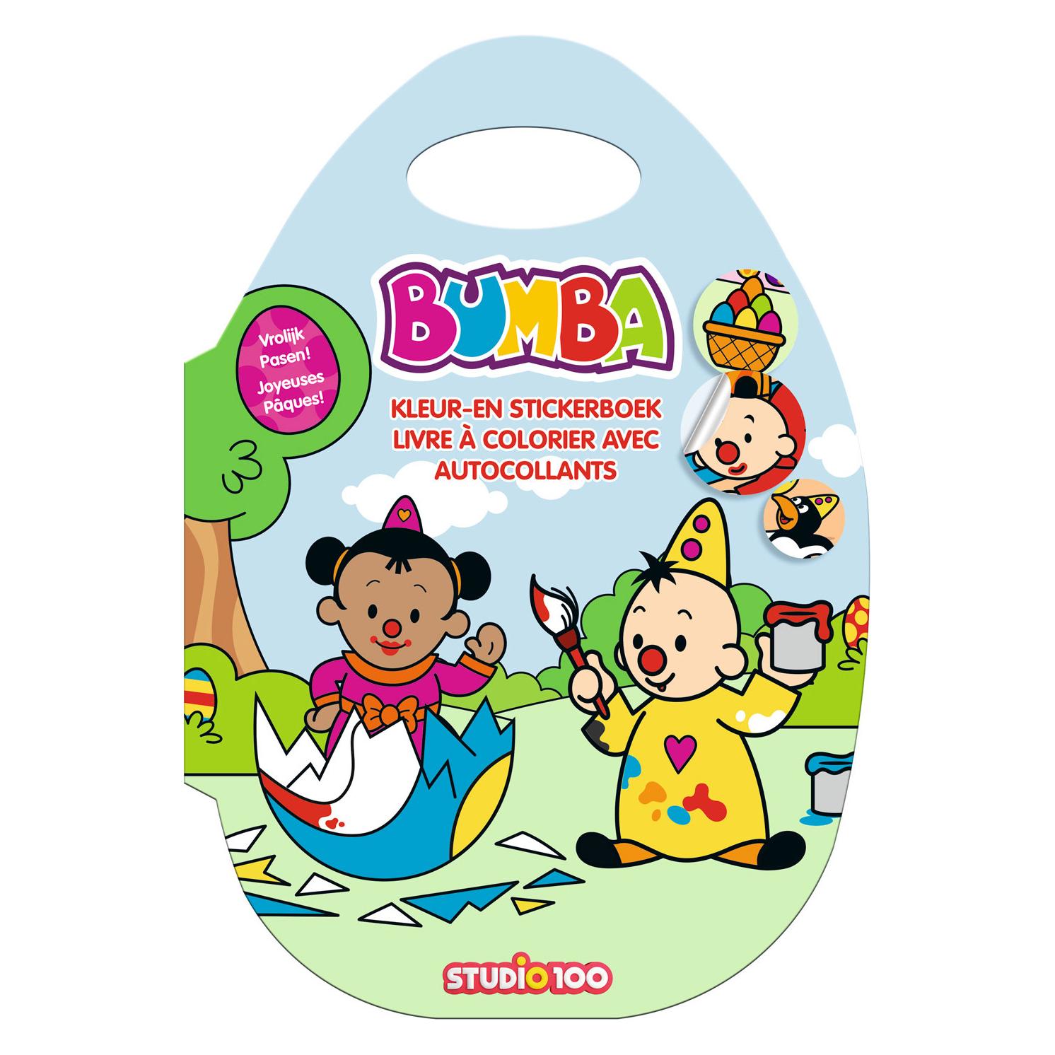 Studio 100 Bumba Ostern Mal- und Stickerbuch (20534236)
