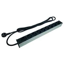 proemptor 19" Steckdosenleiste RX 1HE 9-fach Schuko