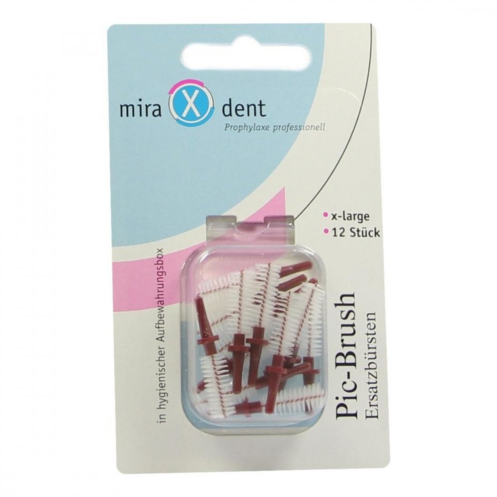 Hager Pharma GmbH Miradent Interdentalbürsten Pic-Brush Ersatzbürsten x-large bord 03172612