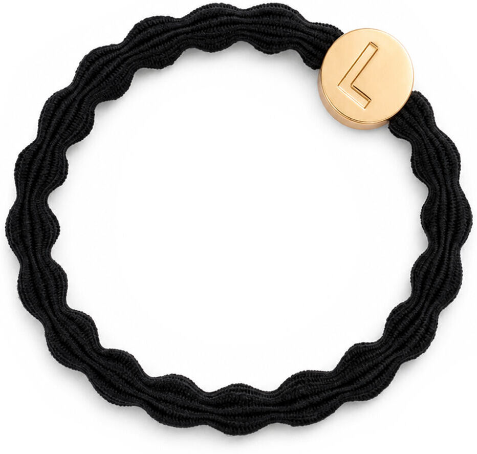 By Eloise London Gold Letter Black color K Black