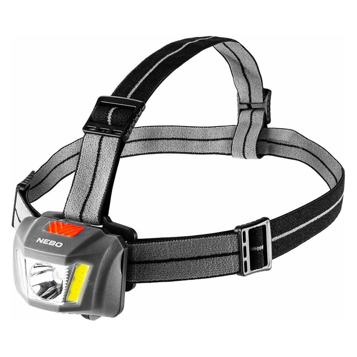 Nebo EINSTEIN 250 LED-Stirnlampe, Blister (250 lm) (NEB-HLP-1011-G)