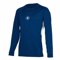 Aqualung RASHGUARD LF LS - Herren - Blau/Weiss - Gr. L
