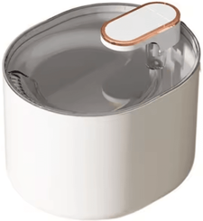 Inspire Curations AquaRipple 3L Automatic Cat Water Fountain white