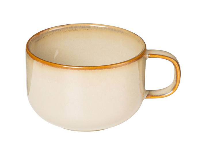 Gipfelstück Kaffeetasse Nebelwald Beige Keramik 0.22 l