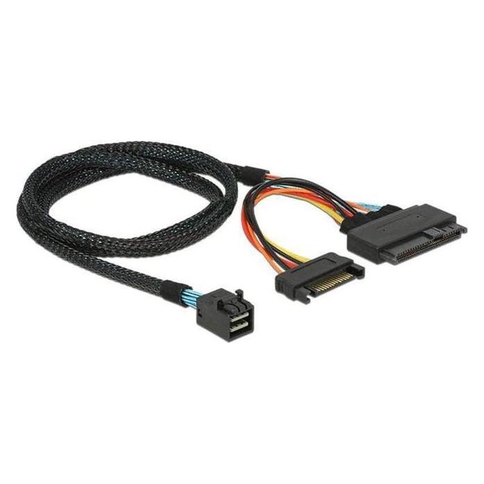 Delock SFF-8643 auf U.2 Port Kabel (75 cm, Mini-SAS) (84821)