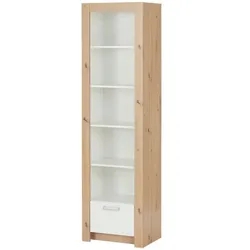 Standregal  Julius , weiß , Maße (cm): B: 54 H: 195,5 T: 38.8