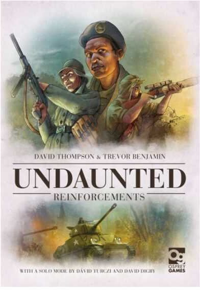 Undaunted: Reinforcements - North Africa and Normandy Campaigns, Tactical Deck-Building and Board Game Expansion, Osprey Games