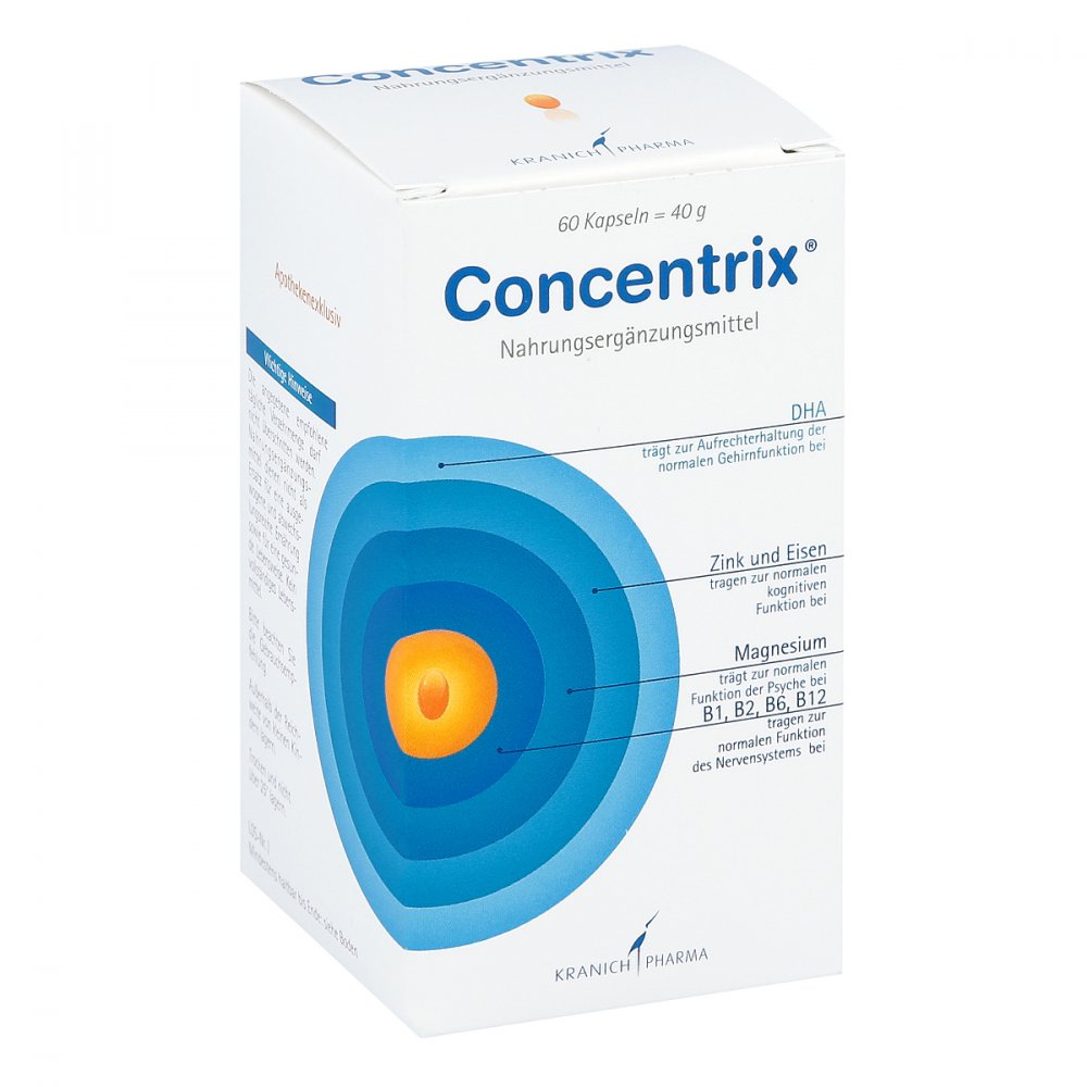 Desitin Arzneimittel GmbH Concentrix Kapseln 00495533
