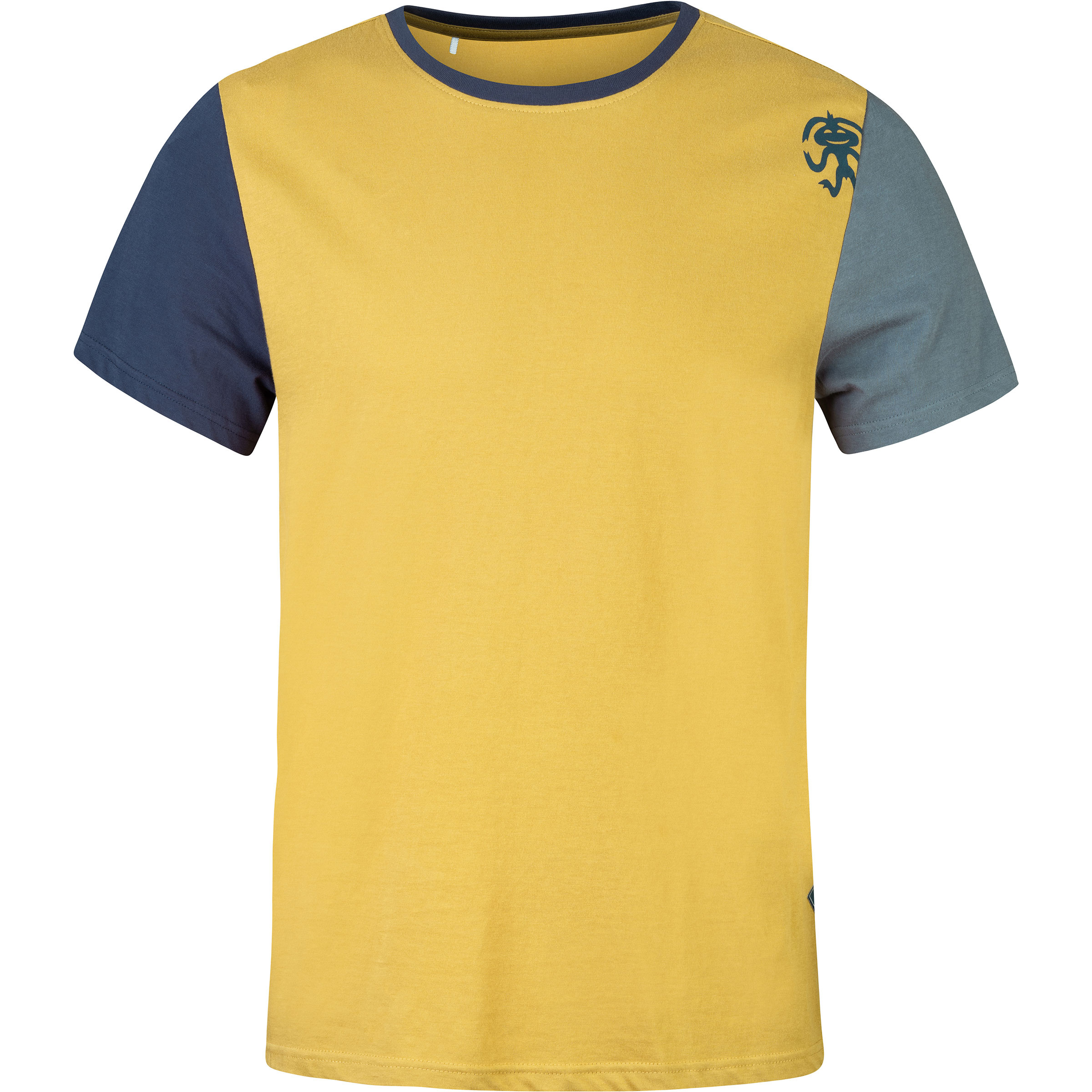 Rafiki Granite Herren T-Shirts gelb Größe M Bouldern Hautfreundlich
