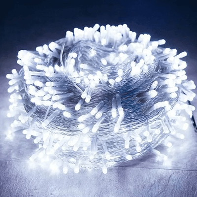 DynamicDeals Xmas LED Fairy String Lights, Waterproof Christmas Tree Lights For Indoor & Outdoor Home Decor white