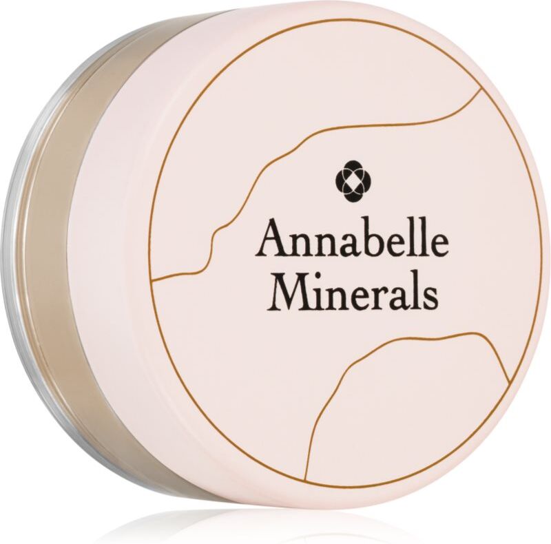 Annabelle Minerals Coverage Mineral Foundation mineral powder foundation for the perfect look shade Golden Fair 4 g
