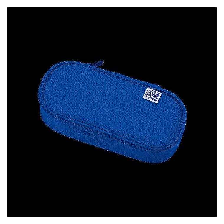 Oxford Schlamper-Etui, Polyester, oval, blau (400169962)