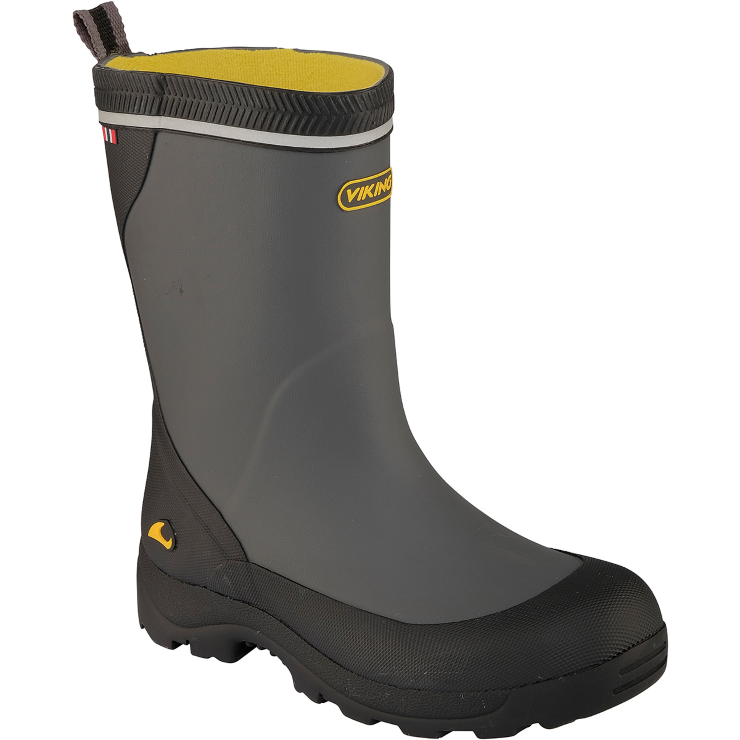 Viking Storm Kinder Gummistiefel grau Größe 40 Lifestyle Wasserdicht