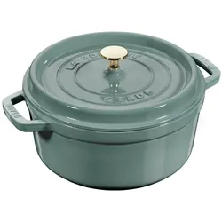 Staub Cocotte, Pfanne + Kochtopf, Grün