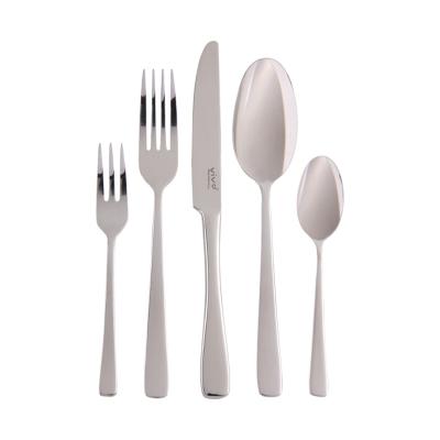 Besteck-Set VILLEROY & BOCH "Tafelbesteck Voice Basic 30er Set beige", beige, Essbesteck-Sets