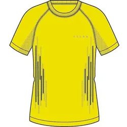 Falke Damen Unterhemden ku.Arm Da W Shortsleeved Shirt Trend, Größe M in Gelb 1690