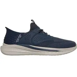 SKECHERS Herren Slipper SLADE-CASTER, Größe 41 in Grau Grau