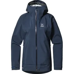 Haglöfs Damen Front Proof Jacket - M - Tarn Blue