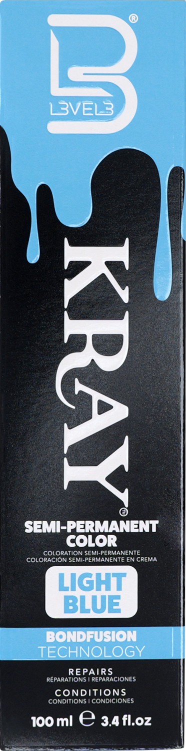 L3VEL3 Kray Color Light Blue 100 ml LV30178