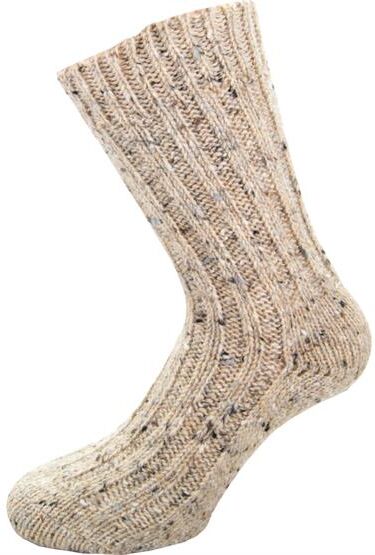 Avignon Ragg Strømpe, Beige 46-47