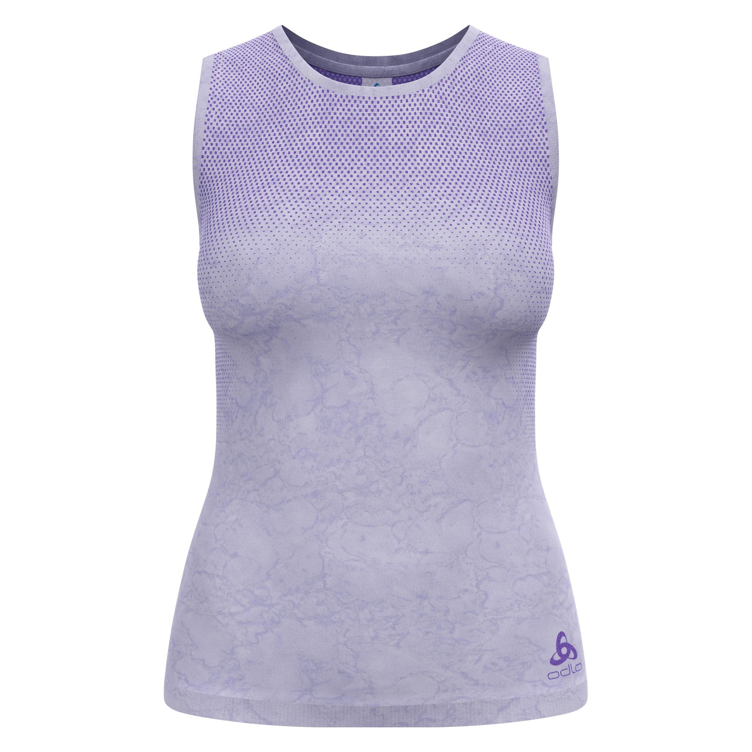 Odlo Women's Performance Light Rain Dye BL Top Singlet (XS) (19677121121XS)